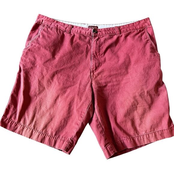 Merona Goodfellow Red and navy/charcoal gray men's shorts 42 - Picture 2 of 9